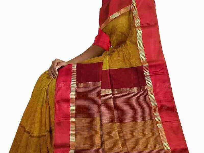 best cotton silk maheshwari handloom saree