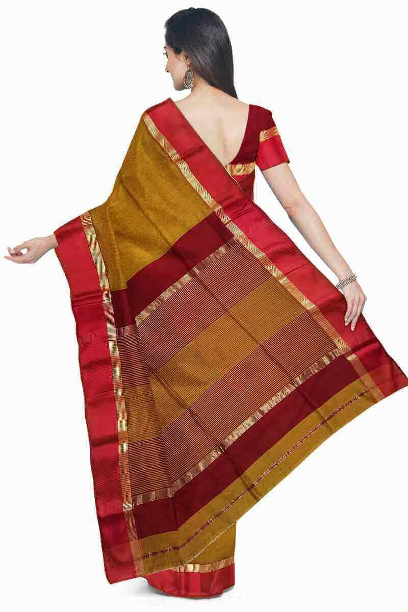 best cotton silk maheshwari handloom saree