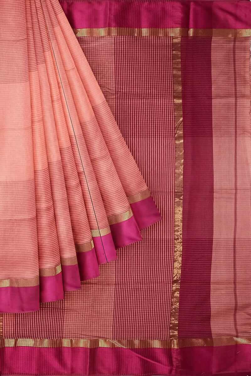 wendding specal handwoven cotton silk saree