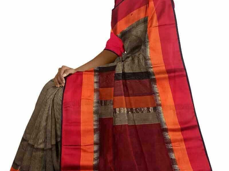 best cotton silk maheshwari saree
