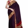 handwoven golden jari cotton silk saree